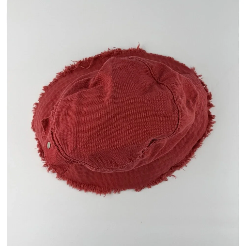 Polo Ralph Lauren Red Beach Bucket Hat Pony Logo Boys 8-10